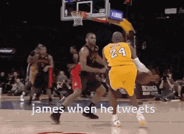 James James Tweet GIF