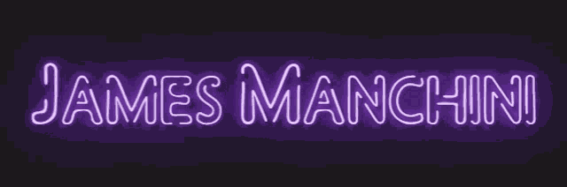James Manchini Neon GIF