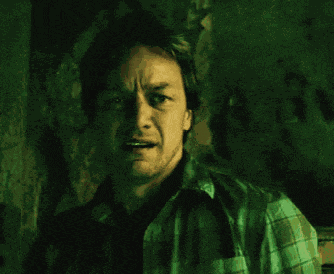 James Mcavoy In Shock GIF