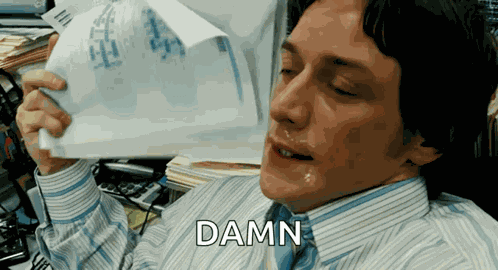 James Mcavoy Sweating GIF