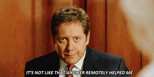 James Spader No Help GIF