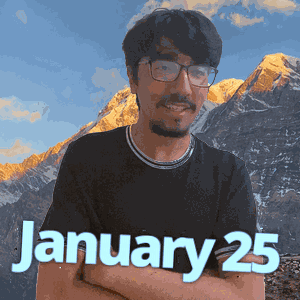 Jan 25 January 25 GIF