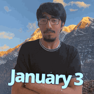 Jan 3 January 3 GIF