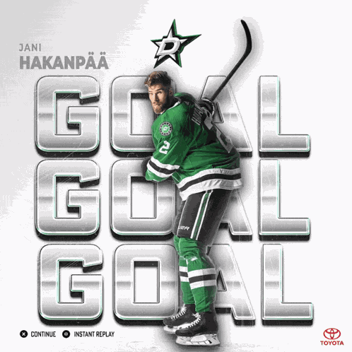 Jani Hakanpaa Stars Goal GIF