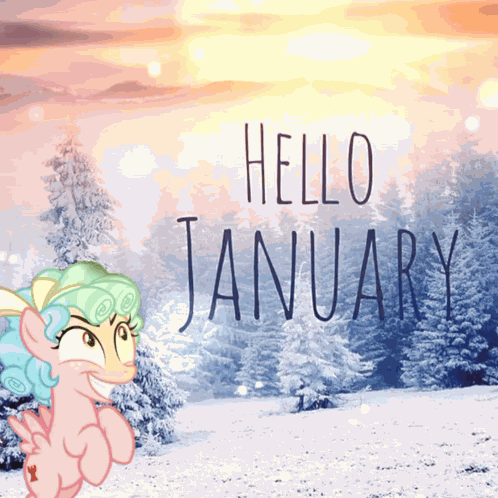 January Happy January GIF