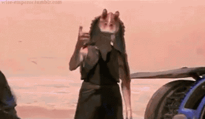 Jar Jar Binks GIF