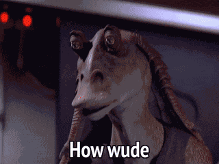 Jar Jar Binks Star Wars GIF