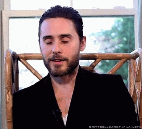 Jared Leto Eyebrows GIF