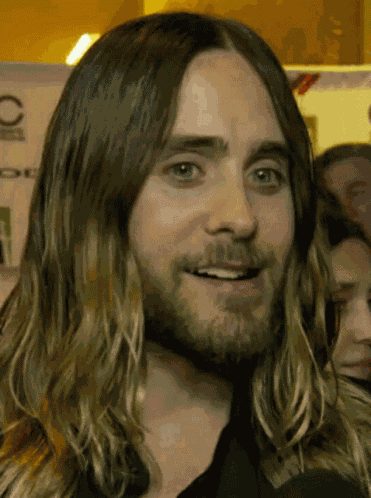 Jared Leto Hehe GIF