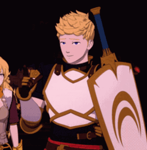 Jaune Arc Jaune Rwby GIF