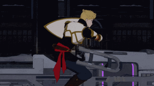 Jaune Arc Jaune Rwby GIF