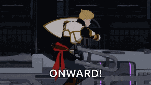 Jaune Arc Jaune Rwby GIF