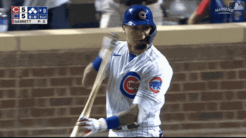Javier Baez Walkoff GIF