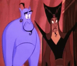 Jaw Drop Genie GIF