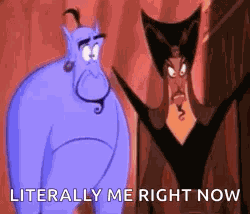 Jaw Drop Genie GIF