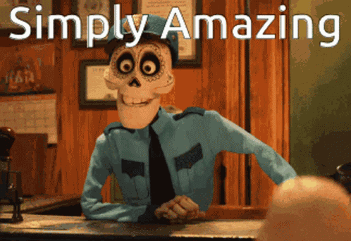 Jaw Drop Skeleton GIF