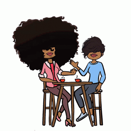 Jd And Brooklyn Girls Talking GIF