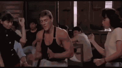 Jean Claude Van Damme Dance GIF