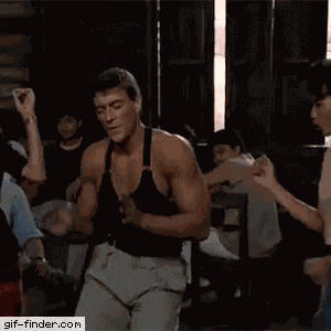 Jean Clause Claude Van Damme GIF