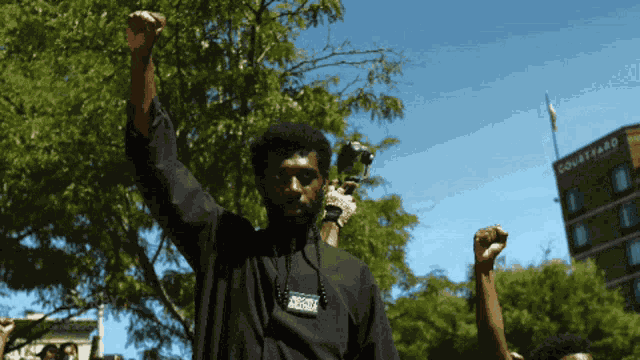 Jecorey Arthur Black Power GIF
