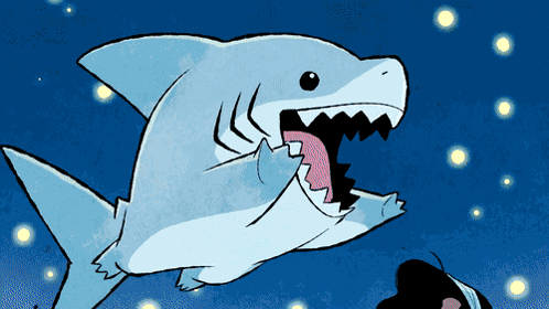 Jeff Land Shark GIF