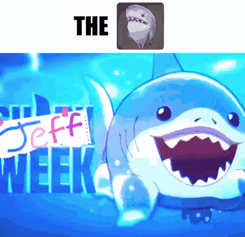 Jeff The Shark Shark Week GIF