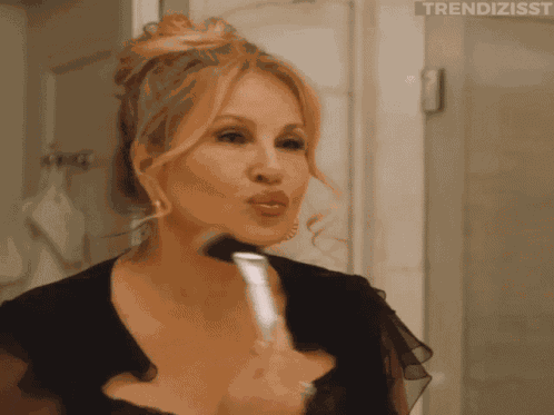 Jennifer Coolidge Makeup GIF