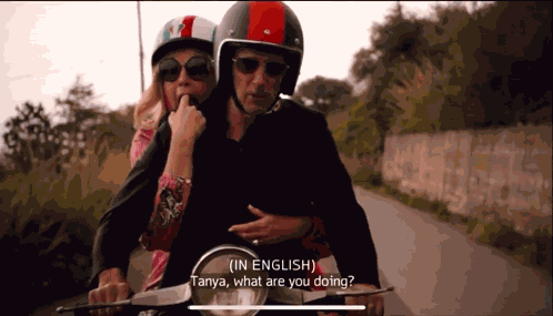 Jennifer Coolidge Vespa GIF