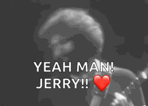 Jerry Garcia Yes GIF