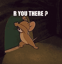 Jerry Knocking R You There GIF