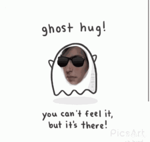 Jesse Fanstamino Ghost Hug GIF