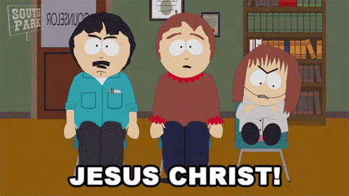 Jesus Christ Randy Marsh GIF