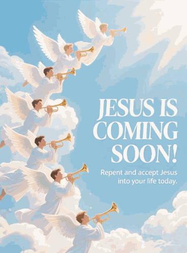 Jesus Is Coming Soon Repent GIF