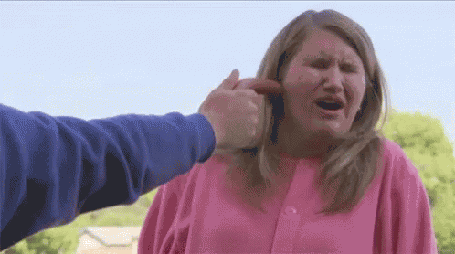 Jillian Bell In Your Face GIF