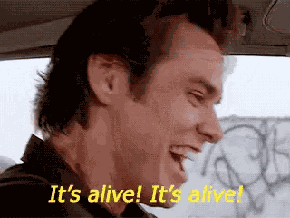 Jim Carrey Alive GIF