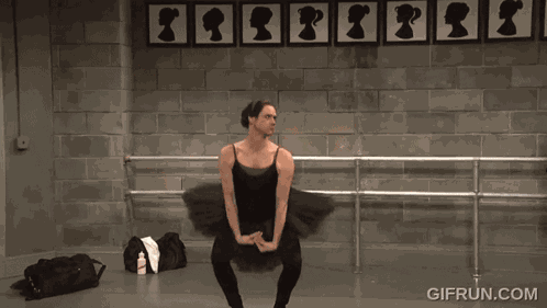 Jim Carrey Black Swan GIF