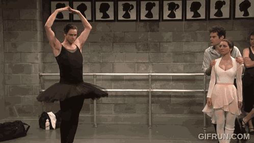 Jim Carrey Black Swan GIF