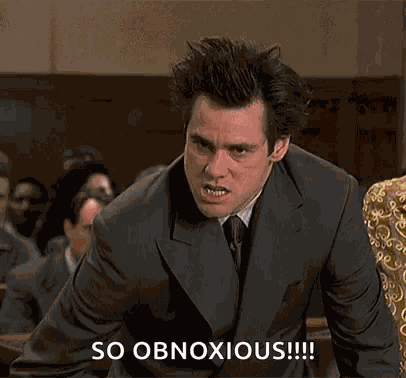 Jim Carrey Obnoxious GIF