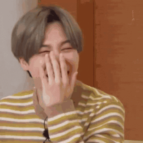 Jimin Laugh GIF