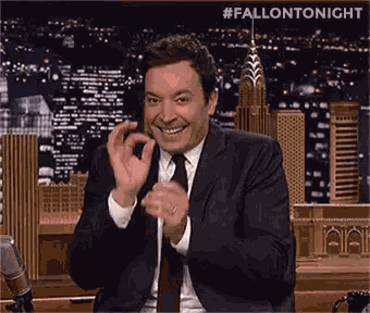 Jimmy Fallon Great Job GIF
