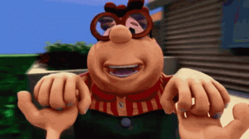 Jimmy Neutron Carl GIF