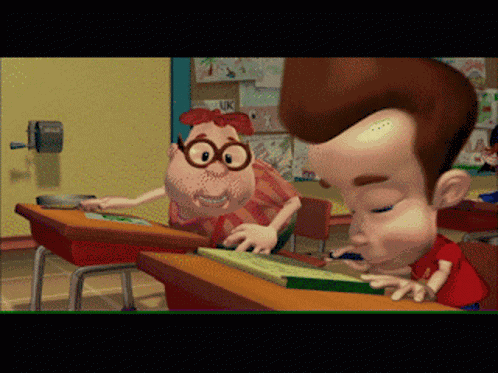 Jimmy Neutron Frog GIF