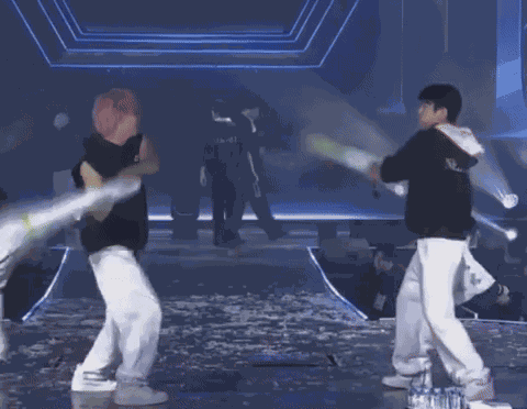 Jinbam Ahgabong Fight Got7 GIF