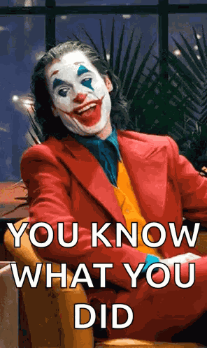 Joaquin Phoenix The Joker GIF
