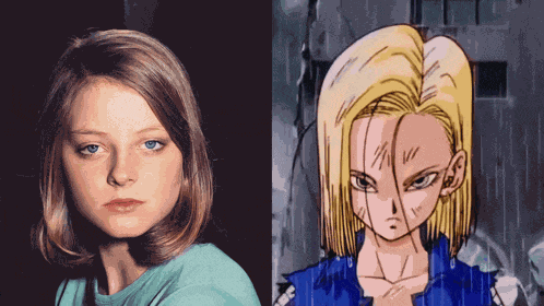Jodie Foster E Android 18 Dbz Meme