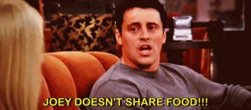 Joey Food GIF