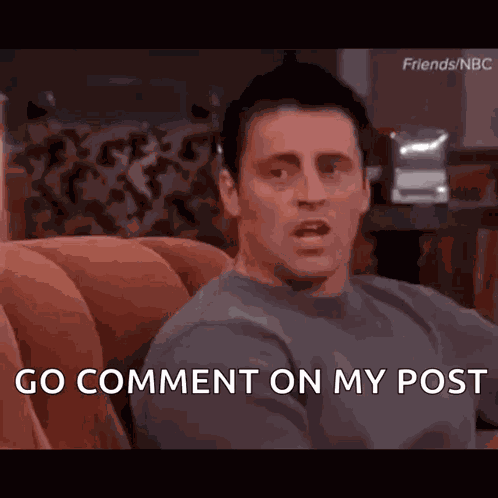 Joey Friends GIF