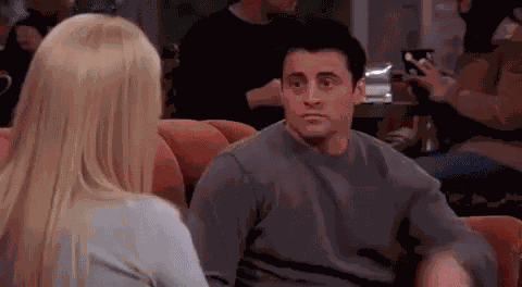 Joey Friends Joey Doesnt Share Food GIF
