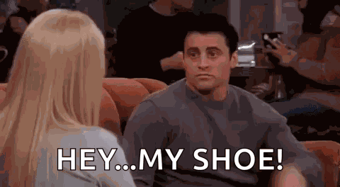 Joey Friends Joey Doesnt Share Food GIF