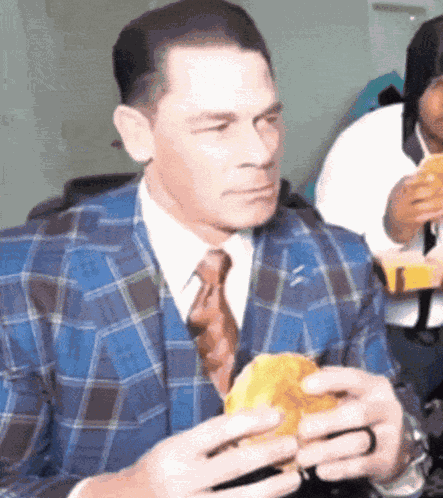 John Cena Checking Watch GIF